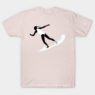 surfing girl T-Shirt